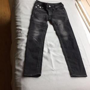 True Religion black girls jeans
